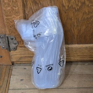 Tupperware Eco Plus 16 ounce Flip Lid Small Water Bottle Pink Kids 9 inches New